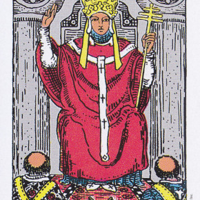 大アルカナ　V　法王