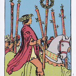 ワンド　6　小アルカナ