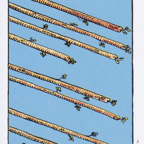 ワンド　8　小アルカナ