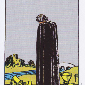 カップ　5　小アルカナ