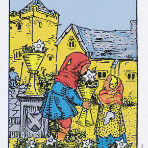 カップ　6　小アルカナ