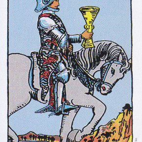 カップのナイト　小アルカナ