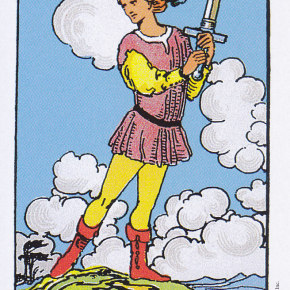 ソードのペイジ　小アルカナ