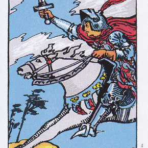 ソードのナイト　小アルカナ