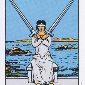 ソード　2　小アルカナ